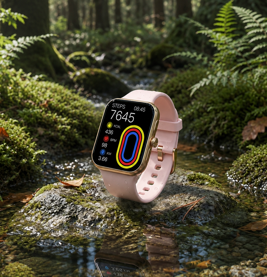 Smartwatch Sincrofit  Motion GPS - Rose Gold