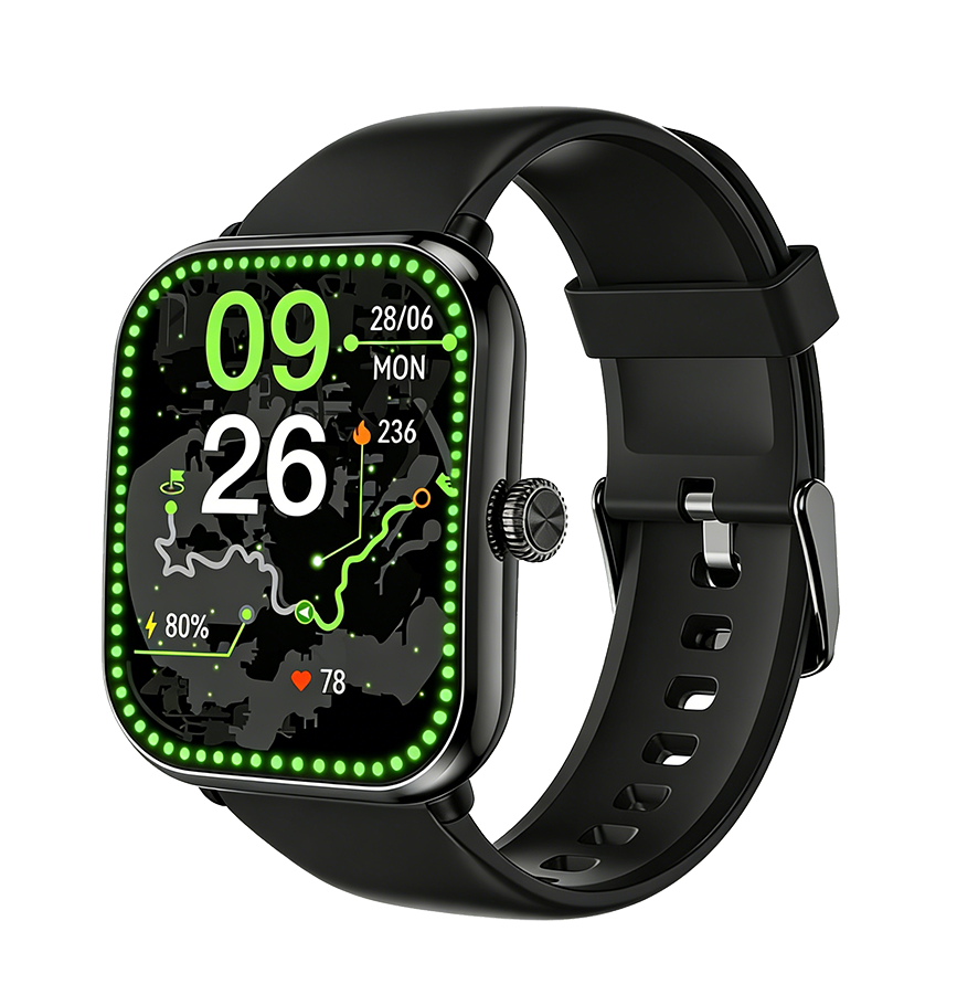 Smartwatch Sincrofit  Motion GPS - Preto