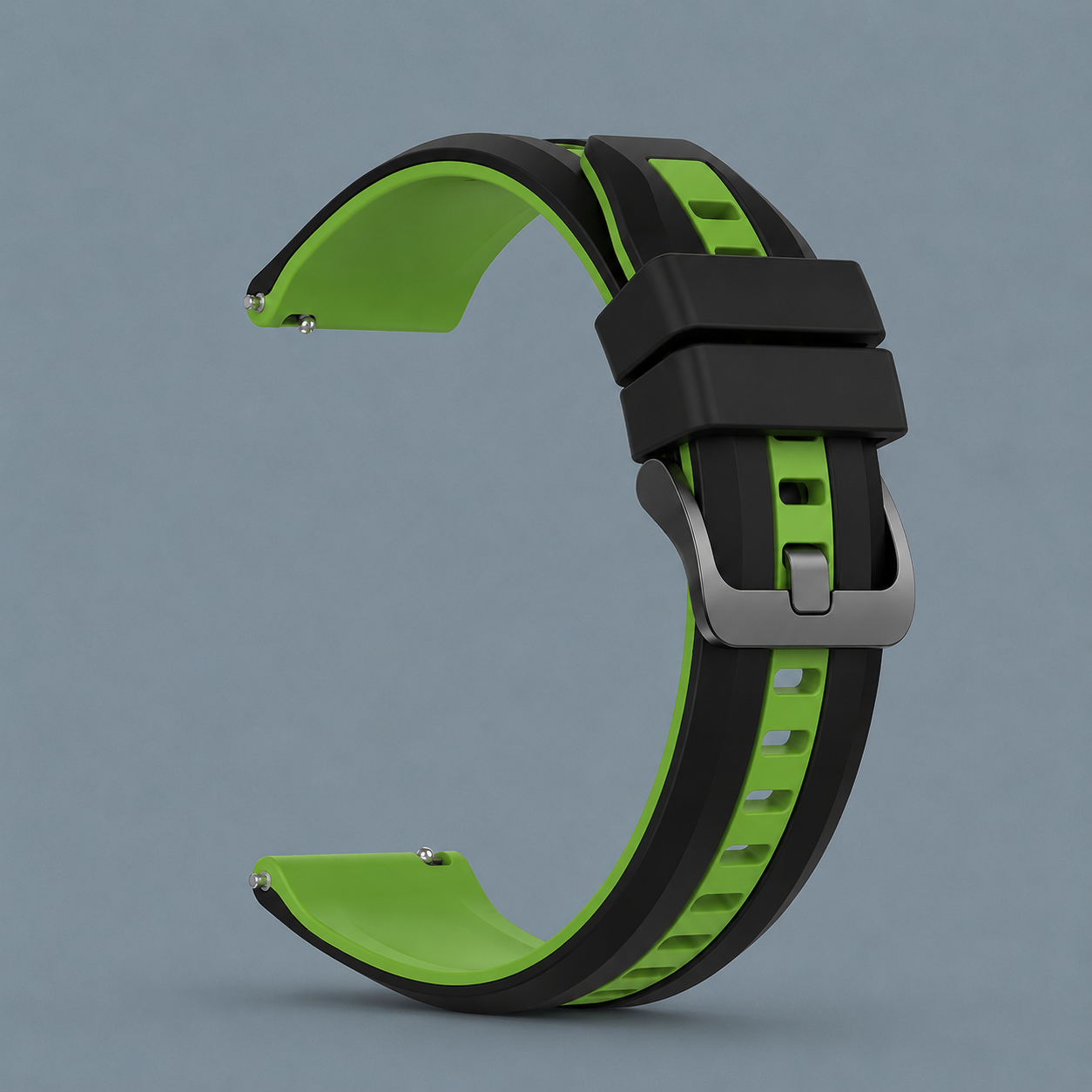 Preto com verde Neon