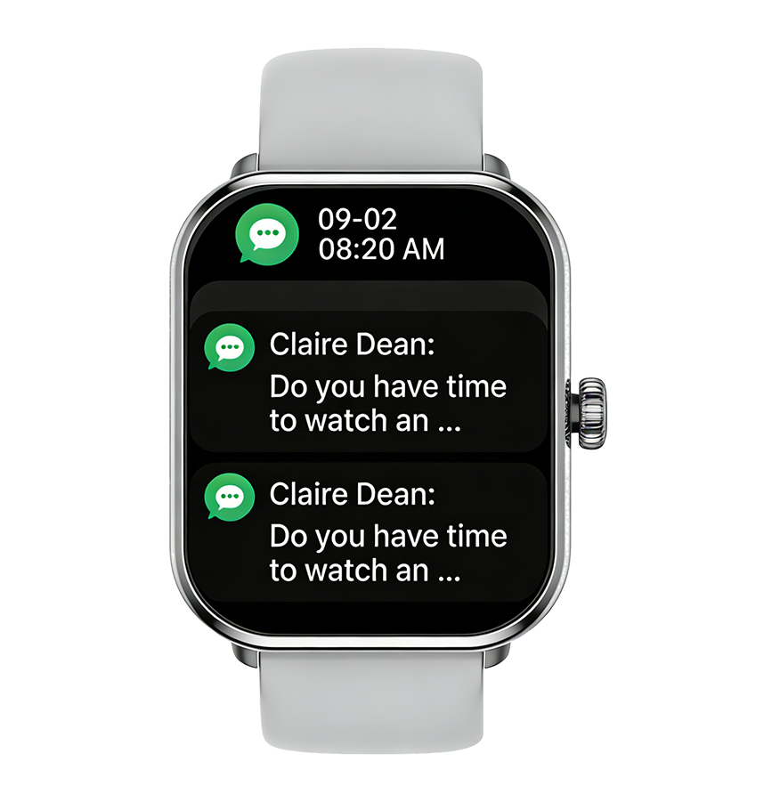 Smartwatch Sincrofit  Motion GPS - Prata