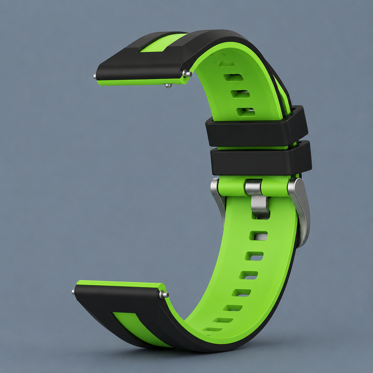 Preto com Verde Neon 