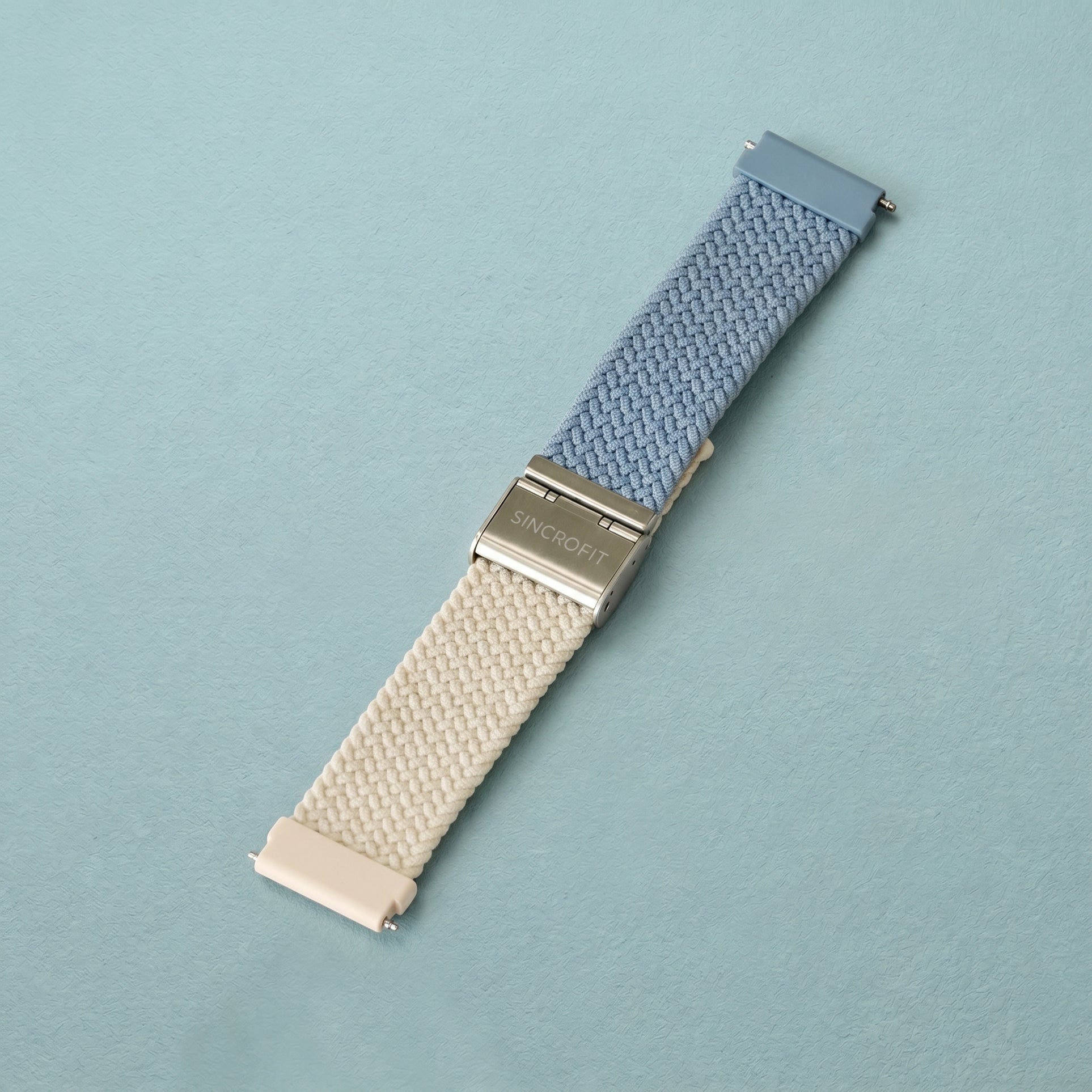 Pulseira Sincrofit Nylon Trançada Pressão